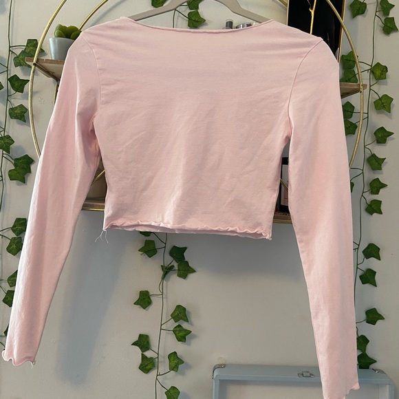 Shein long sleeve crop top - Picture 2 of 2